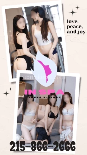 Philadelphia BodyRubs Offered By (215)866-2666 | Bodyrubs (215)866-2666 is asianand offers nuru massages, asian massage, bodyrubs in Philadelphia and available for incall on rubrankings IN Spa
★SPECIAL SKILLS ★— NEW STYLE❗
Truly Amazing Full Body Pampering By Gorgeous K-Girls !
▃ Young Latina & Asian Doll▃ NEW in Town▃
⭐♥️⭐SO HOT⭐♥️⭐SO CUTE⭐♥️
★LUX Table SHOWER with EXTRA FUN EVERY CORNERS★
what you see is what you get
215-866-2666
— Open 24 Hrs
Convenience / Comfortable / Safety Location
💕💕 1217 RACE st 1FL Philadelphia PA 19107💕💕
—★—Enjoy a UNFORGETTABLE TIME —★—