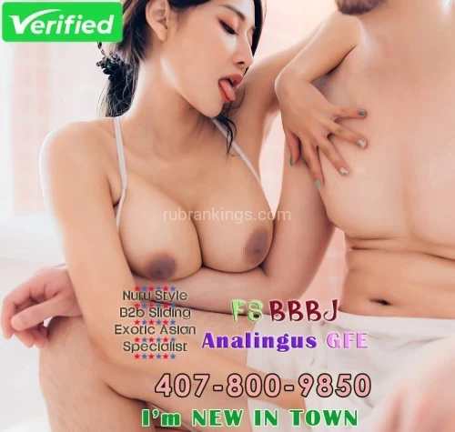 (407)800-9850 is asianand offers nuru massages, asian massage, bodyrubs in Orlando and available for incall on rubrankings Open daily 9aam - 11:3.pm
<a href="tel:+14078009850">407-800-9850</a>
561 N Semoran Blvd, Orlando, FL 32807
꧁ UPSCALE & CLASSY ꧂
꧁ Highly Skilled! beautiful & FLAWLESS! ꧂
꧁ VERY CLEAN & DISCREET no hesitation ꧂
꧁ sexy athletic figure w/ curves ꧂
꧁ we would love to have some fun ꧂
꧁ We love what we do! ꧂
꧁ Open minded ꧂
꧁ Sexy from head to toe curves ꧂
꧁ Body to body ꧂
꧁ You will be Addicted coming back for more ꧂
꧁ AMAZING SkillS ꧂
꧁ Everything you want is here ꧂
☎️☎️ Call me now baby hoeny girls waiting for u
꧁꧂ Desire to satisfy you
꧁꧂ You won't find such beautiful Asian girls anywhere else.
꧁꧂ We pride ourself in making you feel comfortable.