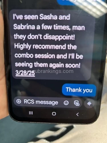 Chicago BodyRubs Offered By (773)540-0998 | Bodyrubs (773)540-0998 is Latinoand offers nuru massages, asian massage, bodyrubs in Chicago and available for incall on rubrankings BLUE ROOM BEDROOM DELUXE!!MILKING TABLE PLUS VIP !
Companionship,Massage, Sensual Body Rub & Much More
773-540-0998 π¦π¦π¦π¦11-8 DAILY β€οΈ
DAILY 10 to 8
Cash or cash app only zelle card
Available daily 11-8 pm
100% real no additional pictures will be shared
Light screening
No blocked voip phone numbers will be answered
Call or Text Sabrina !!!!!