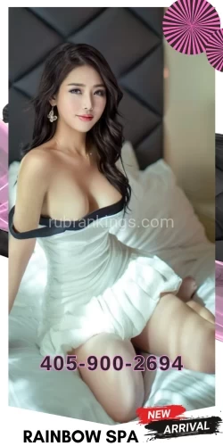 (405)900-2694 is asianand offers nuru massages, asian massage, bodyrubs in Oklahoma city and available for incall on rubrankings ⬛🟦⬛🔶 RAINBOW SPA 🔶⬛🟦⬛
WELCOME TO THE BEST MASSAGE IN TOWN
HOT QUALITY SERVICE

🟥 CALL: 405-900-2694 🟥
🟥 Special Table Shower 🟥
❎ OPEN : 9Am - 9Pm ❎

------------------------------------------------------
—⭐ Deep Tissue / Swedish
—⭐ Come unwind in the lovely private room
—⭐ Beautiful Asian & Super Sweet Girl waiting for U !
—⭐ SOFT RELAX TOUCH
—⭐ RELAXED & AMAZING
------------------------------------------------------
★ 100% Safe✔️100% Fresh Clean
🟥 CALL: 405-900-2694 🟥
🔶 1811 Industrial Blvd #117, Norman, OK 73069 🔶