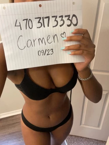 (470)317-3330 is Blackand offers nuru massages, asian massage, bodyrubs in Atlanta and available for incall on rubrankings ** HOUR SESSIONS GET PRIORITY SCHEDULING **

( Click my link to check my reviews on the erotic review    https://www.theeroticreview.com/reviews/carmen-4703173330-363876 )

All of my photos are of me and me only. My photos are real. 

❤️❤️❤️Enjoy a relaxing massage with Carmen. A very sweet girl with a pretty face. Brown skin, slim and tall with subtle curves and perky C cups. Located in a safe, private and upscale location. Offering a great massage with a little more attention to you ;) Come and meet me. 

If I miss your call please text me with your desired appointment time, and your session and I will get back to you as soon as possible ❤️❤️❤️

*heated oils
*ambience  
*fresh towels
*massage table
*heated towels
*music
*good company
*relaxing massage :)

❌❌❌
Donations
100 hh fbsm(topless)
200 H full body sensual massage (topless)
150HH nude b2b  
250 H nude b2b 
❌❌❌


CASH / CASH APP ONLY

NO FULL SERVICE! 

 

 

 
