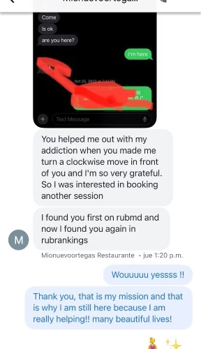 (619)736-1206 offers Bodyrubs in San Diego,California (619)736-1206 is ethnicity_Mixedandoffers nuru massages, asian massage, bodyrubs in San Diego and available for service_location_bothon rubrankings     At this moment in life I invite you to change your focus and leave behind what is negative for you. Direct your gaze towards the positive and beautiful that surrounds you. Be grateful for every moment and value the wonderful people and things that are part of your existence. Be grateful for the gift of your body, for being alive and ready to receive the miracles that the universe has in store for you. Allow yourself to be a magnet of blessings and let the magic flow with every step you take. Pore of Gratitude!! The magic is here in you, your body, your soul is the most valuable thing in this life, I am here for you My King!! I am here for you My Queen with enormous wings to protect the most valuable thing in this life, the spirit, you my King, you are my strength, your smile is the most beautiful thing!! I love each of you, I am here to take care of the magic of joy🧘♀️!    The sessions in the morning are true magic!!! My patients say it, beautiful energy is the most important thing to get ahead!!! Come and try a magical session in the morning, I will take you to another level, I also recommend it!! The light show is included in the session!        ❤️❤️ That is why I am always taking care of you and yours, you are my half, you are my world, your essence is important and you are the one who makes this world, you have a great responsibility taking care of your magic, your key, you make the decision where to put it in caring for others. your Queen, you and I are that click where magic and the universe is ours and paradise is here and all you need is discipline and enjoyment. I, the Queen, am here to take care of that power and give you that peace and that beautiful universe!!   My angel I am really what you need I am here to take care of you for me this is not an industry!  You are important to me!!  Why do I need you strong you are the most beautiful thing in this world you are my half and I need you strong!Is open today 619736-1206💫