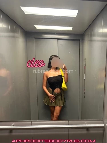 (929)285-2499 is Caucasianand offers nuru massages, asian massage, bodyrubs in New york and available for both on rubrankings Hi boys, I’m Cleo. I’m 22 year old stunner with a mesmerizing blend of Egyptian-French heritage. My honey brown hair frames my pretty face with and accentuates my soft olive skin. My pretty face has classically beautiful features with high cheekbones, ocean blue eyes and plump pink lips. Standing at 5’5”, I have a petite build with a pilates body that's perfectly tight and feminine. I have all natural curves with perky 34D breasts, a slim waist, and a toned booty you won’t be able to resist. I know you won’t be able to keep your hands to yourself. Well-cultured and well-traveled, my sweet, flirty, and fun personality is just as enticing as my stunning looks. I’m eager to please and my intuitive touch will have you mesmerized. Well-versed in kink and fetish friendly, I’m a goddess who can be sweet or spicy. Whether you crave the tender touch of adoration or the firm hand of command, I'm here to fulfill your every desire. As a skilled mistress of seduction, I excel in the art of anticipation and love teasing you to the brink of ecstasy before granting you the ultimate release. Do you want to be adored or commanded? Caressed or spanked? Both? The choice is yours, and I love to cater to your every need. From the gentle caress of silk against bare skin to the sting of a well-placed slap, I thrive on exploring the full spectrum of sensation with you.

**I offer an incredible nuru massage with genuine nuru gel! Enjoy a premium experience of sensual body to body sliding that will leave you totally mind blown!**

Come by my private, clean apartment in Union Square, Manhattan, NYC. There is a shower available. 

I accept same day bookings! Light screening required for new friends!

availability: check the schedule here 📆 https://www.aphroditebodyrub.com/schedule

rates: $200 half hour / $300 full hour

nuru rates: $300 half hour / $400 full hour

call / text: 929-337-3761 or 929-285-2499

email: cleolikestoplay@proton.me

more pictures: https://www.aphroditebodyrub.com/cleo