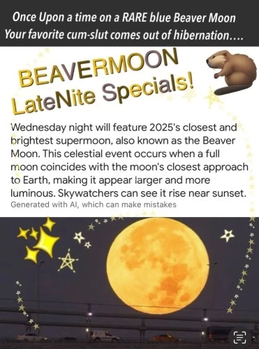 Fort worth BodyRubs Offered By (817)361-3569 | Bodyrubs (817)361-3569 is Caucasianand offers nuru massages, asian massage, bodyrubs in Fort worth and available for both on rubrankings The REAL REAL ....true GFE full on interaction. LIVE porn w/2 hotties. Can you handle it?? Sure you can!!
If you can eat it ALL, it's on me.
Come watch.
Come touch.
Come PLAY.
COME cum.
Leave drained!
Once in a blue beaver moon LITA comes to visit Jordan Jo
Got the fever for a late bite DOUBLE BEAVER ??!!
Got the crave ?
THIS double beaver only fit for THE BRAVE..
Got a late night BONER wanna cum out to Play!??
With us ...DOUBLE the orgasms Not double the Pay!!!
Wife Buggaboo-In and you can't OVERSTAY???
Half hour SPECIALS AND
We'll break that DAM DOWN the double beaver WAY!!!
And then....
Bust you wide open and
Unleash your flood gates ON OUR PRETTY LITTLE FACE!!
817-361-3569