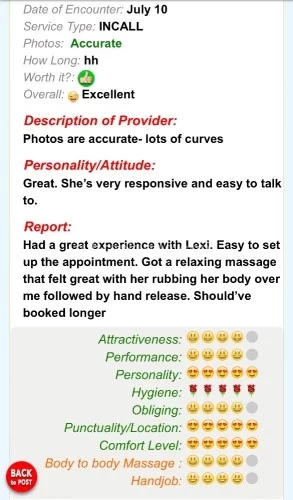 Atlanta BodyRubs Offered By (678)631-7500 | Bodyrubs (678)631-7500 is Blackand offers nuru massages, asian massage, bodyrubs in Atlanta and available for both on rubrankings Incall hours 9a-9p
Outcall is available at normal OUTCALL RATES- travel fee varies based on your location 
I actually give massages. I use my hands to give pleasure and orgasmic release. 
Nudity is an option, touching me is allowed 
INCALL 10am- 9pm 
Please text for more info 
Full Body 30 min $80
Full Body 60 min $120
B2B 30 min $120
B2B 60 min $160
Available 10am-9pm 
*** Airport*** just 5 min away 
**"All over Atlanta Outcall*** 
** additional pic available upon request. This is my real picture. Beware of 
therapist not using actual picture. *** All of these curves are available in 
personߘ 
I'm here to provide an extremely sensual encounter that will release every 
ounce of tension you have. My touch is whatever you desire!! A REAL MASSAGE or 
light body rub, I'm skilled to provide whatever you seek. 
Schedule as early as possible, at times my schedule fills quickly. A couple 
hours ahead is suggested, but if I'm free I could see you within 15 minutes. 
Total Body Relaxation 
Body 2 Body 
Thai Stretching (mat or table) 
Fetish Friendly **add on** ask for rates 
Prostate ** add on ** ask for rates 
**Clothing optional upon request 
**Mutual Touch allowed