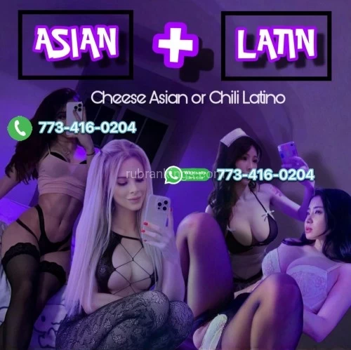 (773)416-0204 is asianand offers nuru massages, asian massage, bodyrubs in Chicago and available for incall on rubrankings Obedient Asian Mixing With Wild Passionate Latinos Generates Super Powerful "Chemical Reaction" For The Most Phenomenal Spectacular Experience.

ASIAN: We Hate STEREOTYPE: “Asian Girls Only Refer To Chinese, Korean, Japanese, Malaysian Or Thai……” No way, very idiot!  We’re here to educate you more, that Asian babies can also be “South Asian” & “Indian Asian” & “Middle Eastern Asian” & “Religious Asian Breeds”. We heard it’s hard to find these types of babies in Chicago, but we get it done, we add “South Asian Group” & “Indian Asian Group” & “Middle Eastern Asian Group” & “Religious Asian Group” to our daily lineup.


LATIN: Always Badly Looking For Pleasure Latino Babies But Hard To Find In Chicago? We’re such “Timely Rain” To Fill In The Gap! We’re So Considerable That We Care About Your Inner Desire! After Enormous Efforts, We Eventually Bring Up The Epic Work – Infused Latin Species With Our Signature Asian Breeds. All Our Latin Meat Are “Models”, “Influencers”, “Mistresses”, “Students” and “Business Elites” from All Latin Countries.


To Keep Our Asian-Latino Dishes FRESHER OF FRESHEST, We Frequently Change Brand New Young “Prime Asian-Latino Cuts” Every Week!  Please Follow Us & Subscribe Our Channels To Be Kept Updates For All News & New Arrivals:

•	Instagram ID: remixcolorblast 
•	WhatsApp Chatting Account: 773-416-0204 
•	WhatsApp Channel: https://whatsapp.com/channel/0029VbAPupm4o7qIOZ2zWX33 
 


Book It Through Phone @ 773-416-0204 any time between 10:00am and 1:00am Every-Day Available!  
