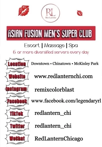 (773)416-0204 is asianand offers nuru massages, asian massage, bodyrubs in Chicago and available for incall on rubrankings RedLantern Is A Legit Asian Escorts Corporation With The World-Class Management & Operation Team As Pioneer and Leader in Chicago! Only Us Is Powerful & Strong Enough To Guarantee You With 6 Or More Ethnic-Diversified Young Girls Line Up In Front of You To Choose From At One Single Place!  WE’RE THE TRULY LEGENDARY & UNPARALLELED EPIC EXISTENCE!   www.redlanternchi.com
 
We're The Largest And Strongest Asian Fusion All-In-One Escorting Business In City! Our Largest Resources And Network Of Young Genius Beauties From All Over The World Is Your SOLID SUPPORT & STRONGEST BACKING!  One Stop @ RedLantern Is More Than Enough To Meet All Your Expectation.
 
We Source Huge Varieties of “COLORS ( RACES )” & “AGES” & “BODY TYPES” & “SKILLS” Both Nationwide And Worldwide. If You Cannot Find The One You Like At Our Place, Then You Do NOT Need To Visit Other Places.
 
Let Our Power Feast Your Eyes:
 
•	Quantity + Quality + Ethnic Diversity + Age Diversity + Types Variety + Authenticity
 
•	Young Kids + Teenagers + Campus Students + Young Money + Sugar Babies + Young Wife + Mature MILFs + Single Moms + Lactating Moms + Pregnancy + … …
 
•	Asian + European + Latinos + American Domestic Talents + Blacks
 
•	6 Or More Beauties Lineup + Weekly Rotation + World-Wide Hotties Network
 
Follow Our Social Medias & Website:
 
•	Instagram: remixcolorblast
•	TikTok: redlantern_chi
•	Twitter / X Account: redlantern_chi
•	Facebook: https://www.facebook.com/legendaryrl/
•	Official Website:  www.redlanternchi.com
•	WeChat: RedLanternChicago
 
Meeting With The Legend Is Just One Call Away @ 773-416-0204

