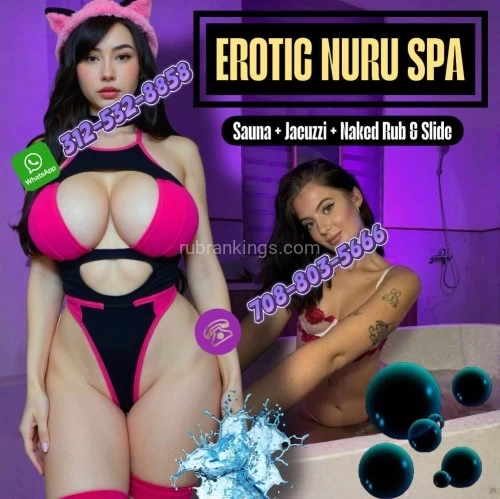 (708)803-5666 is asianand offers nuru massages, asian massage, bodyrubs in Chicago and available for incall on rubrankings Simultaneous Orgasm In Either "Sauna" or "Hot Tub" or "Soapy Air Mattress" While Sweat All Over With Sperm & Sticky Juice Spill Out In Bed and Water or On Floor.


“Soapy Air Mattress” “Sweaty Sauna” “Foamy Water Tub” “Erotic Touch Table Shower” even “Nasty King Size Bed”… “Race – Diversity” … “Wide Range of Selections” … Right! You’re in < Asian Orgasm Cuming Center >, which means you’ll never get treatment from normal bed or massage mattress in stereotype room, but instead you’ll experience the Spectacular “Orgasm - Boosting” “Busty Body Rub” & “Kitty Juicy Body Slide” & “Oral Dirty Worship” in CARNAL SMELL SAUNA ROOM or FOAMY HOT JACCUZI or SOAPY AIR MARTTRESS or XOXO LOVE SOFA / CHAIR.


Step 1: Choose Your Entertainment Type
•	“One – to – One Tantra Massage” or “Group Party Erotic Rub”
Step 2: Choose Your Favorite “Races” & “Types” of Masseuse or Masseuses
•	“Asian” or “Latino” or “White Blonde” or “Black” or “Muslim / Islam (8 servers lineup)
Step 3: Choose The “Services” You’re Most Interested In
•	Too Many Fun Naughty Crazy “Services” To Explain Here! Please Let Our “Naughty Pros” Educate & Pamper You! Hundreds of Games, You Name It!
 Step 4: Let Our Eager Masseuse or Masseuses Take You Onto The Soapy Mattress
•	Forget The World…Just Enjoy This Heaven Moment…Unload All Your Seeds…


All The 8 Race Diversified Masseuses Will Be Rotated And Refreshed Every 10 Days! Save And Follow Our Website * Social Media To Be Kept Updated:

*** Official Website: www.theearthchi.com 
*** Instagram ID: bombshell_te
*** WhatsApp Channel: https://whatsapp.com/channel/0029VbBAMBJ2ZjCvBsHoWt3M
*** WhatsApp Texting & Call: 312-532-8858



Phone Booking @ 708-803-5666 ( Call or Text )
Hours: 10:00am ~ 1:00am Every Day ( Except Friday & Saturday 10:00am ~ 2:00am )
