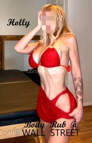 (212)509-1646 is Caucasianand offers nuru massages, asian massage, bodyrubs in New york and available for both on rubrankings My name is Holly, 

Gorgeous 24 year-old, All-American petite blonde beauty with big green eyes.  Sun-kissed tan complexion, 32DD all natural weighs 109 lbs, Slender figure, I’m available in Wall Street…. Mondays 12pm - 8pm and Wednesdays 12pm-10pm. My sessions are sensual and erotic, Please call 212-509-1646 for bookings. See you soon!   muah xoxo

 
  Enjoy an unforgettable experience.

Ask about my Sensual Dance…

CALL ☎️ 212 509 1646
