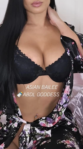 (619)658-1761 offers Bodyrubs in San Diego,California (619)658-1761 is ethnicity_asianandoffers nuru massages, asian massage, bodyrubs in San Diego and available for service_location_incallon rubrankings ๐ค๐ธ๏ธ Iโm Bailee โ your devastatingly desirable asian goddess. Hourglass slim frame, irresistible silky soft asian skin & hair, mouthwatering hooters , & luscious cheeks that demands worship. ๐
ONLY 2 exclusive clients daily to give you my full attention.๐
๐โโ๏ธ ๐ฏ๏ธ My FULL-BODY SENSUAL MASSAGE offers a luxurious, intimate, & deeply relaxing experience, set in a spa-like ambiance with soft candlelight & soothing atmosphere. *****Now offering ๐PROSTATE MASSAGE๐.******
๐ผ I LOVE PAMPERING A GOOD BOY.. BUT IF YOUโVE BEEN A NAUGHTY BAD BOYโฆ  I WILL PUNISH YOU BADLY! .. I have a wide selection of toys to offer you! ๐ ๐โฆSerious inquiries only for the  ABDL ๐ผ!
๐ค๐ธ๏ธ๐OBEDIENT SUBSโ prepare to SERVE & OBEYโผ๏ธ
๐ Ask about exclusive ROLEPLAY & FANTASY sessions. Now offering ANAL TOY PLAY & MORE ๐โผ๏ธ
๐ธ 100% real photos. Trading photos & reference check is a simple screening process I require.โ๏ธ
SERVICES : ๐โโ๏ธ Nude FSBM & pampering to punishing BDSM ๐ค/ ADBL๐ผ
โ NO FS , NO DISRESPECT- instant blockโผ๏ธ๐
โธป
XOXO, 
ABDL GODDESS ASIAN BAILEE  ๐