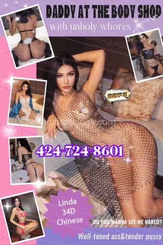 (323)678-8566 is 0and offers nuru massages, asian massage, bodyrubs in Chicago and available for incall on rubrankings 🌸🔖We don't care if you are married or single, as long as you come to us, we are your women~ We are the ones who fulfill ur dream~ See us dropping it and popping it! At the body shop, doing something unholy, with us!

🔞Girl 1: "Wanna get pussy drilled by my boss" -- Jenny🌷, 34D, Chinese -- Typical Hourglass Figure!!!

🔞Girl 2: "I can ride until fully creampied"   --   Anna🌷, 36D, Thai   --  Semen Connoisseur!!!

🔞Girl 3: "Slide right onto ur throbbing dick" -- Jessica🌷, 34C, Japanese -- Cat Stretching Specialist!!!

🔞Girl 4: "I need to feel you against my hole" -- Fiona🌷, 36C, Korean -- Great Talented Sucker!!!

🔞Girl 5: "My panties are soaked, quick now"    -- Linda🌷, 34D, Chinese -- Doggy Style Specialist!!!

🔞Girl 6: "Gonna give you the wettest blowjob"  -- Kitty🌷, 34C, Korean -- Top-notch Goddess!!!

🔞Girl...

🌸🔖We have more girls to be explored, call and ask for more girls' details~ You won't be disappointed~
424-724-8601
