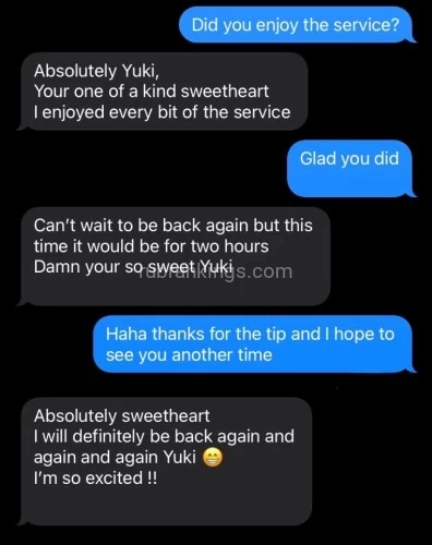 Dallas BodyRubs Offered By (217)646-0730 | Bodyrubs (217)646-0730 is asianand offers nuru massages, asian massage, bodyrubs in Dallas and available for both on rubrankings Hi my name is Yuki,
TELEGRAM: @Yuki06789
TikTok :@yuki_shirena0
I’m happy to invite you to my cozy place for incredible experience of relaxation, pleasure and sensation. I offer special options of sensual massage and extra services each designed to awaken your senses and make you feel truly cared for.
I am independent and reliable. I have a very toned and sexy framed body.
When you contact me, you are chatting to me and Only me.
I am Verified meaning all my photos 100% accurate and signed by ME
I sell my Exclusive pic and videos at a friendly rate
FaceTime Funtime available
Sexting ( Everything😈) is Available
HIT ME UP FOR AN UNFORGETTABLE AND PLEASURABLE EXPERIENCE.
NOTE: Please treat my time same way you would treat yours
Don’t text me if your not ready to meet or Book.
Time wasters pls stay a million yards away from me