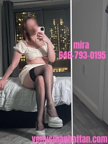 New york BodyRubs Offered By (646)793-0195 | Bodyrubs (646)793-0195 is Caucasianand offers nuru massages, asian massage, bodyrubs in New york and available for incall on rubrankings Hi boys, I’m Mira. I'm a 24 year old European student with smooth porcelain skin and strawberry brown hair that falls down my shoulders. I have a classically pretty face with sparkling green eyes, delicate features, and a flirtatious smile. I'm 5’8” with long legs and a tight body that is perfectly toned. My slender frame has perky 32C breasts, a plump heart shaped derriere, and gentle curves that ache to be explored. I have a warm and playful personality that will make you feel instantly relaxed. Confident, passionate, and a lover of pleasure, I love to connect through touch. I'm fetish friendly and very open minded. My pretty face, decadent sensuality, and sweet disposition will have you in heaven.
**I offer an incredible nuru massage with genuine nuru gel! Enjoy a premium experience of sensual body to body sliding that will leave you totally mind blown!**
Come by my private, clean apartment in Midtown West, Manhattan. There is a shower available.
I accept same day bookings! Light screening required for new friends!
availability: check the schedule here 📆 https://www.venusmanhattan.com/schedule
rates: $200 half hour / $300 full hour
nuru rates: $300 half hour / $400 full hour
call / text: 646-793-0195
email: miravenus@protonmail.com
more pictures: https://www.venusmanhattan.com/mira