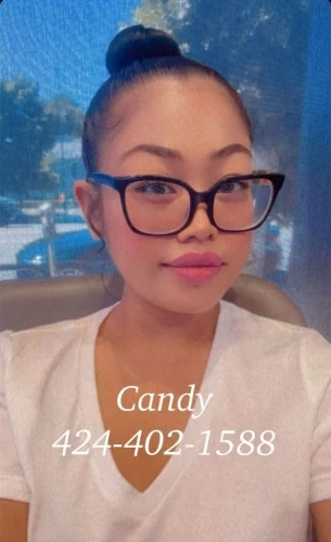 (424)402-1588 offers Bodyrubs in Los Angeles,California (424)402-1588 is ethnicity_asianandoffers nuru massages, asian massage, bodyrubs in Los Angeles and available for service_location_incallon rubrankings *Independent* 
Hi my name is Candy! I am an LA native and highly experienced here to make your day better!
I use my soft hands, natural oils, and cheerful attitude to make your stress go away!
My relaxing suite is located near Santa Monica Blvd & the 405FWY!
I am an independent provider and yes, these are my REAL photos!
$99/30min
$149/hr
Please text your:
Name:
Time of Appt Desired:
Length of Appt:
I do not answer to any other texts. 
Looking forward to relaxing with you soon!
Near: Santa Monica, Westwood, Brentwood, Beverly Hills, Pacific Palisades, Venice, Los Angeles, Culver City,, Marina Del Rey