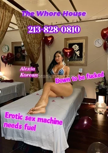 (213)828-0810 is asianand offers nuru massages, asian massage, bodyrubs in Dallas and available for incall on rubrankings 👋👋👋Bonjour garçon fort~Five new whores in different shapes and styles,you will not find unequalled beauty like us.

🦋🍮Gift ①: Hot Pussy 💨Alexia, 22yrs, Korean, 34C-21-31👙
Alexia is cutiest,very lovely and naughty!Always looking for "Sugar Daddy" love.Her pussy lips as warm as she,squeeze your thick cock inside to keep warm and she will moan sweetly.She loves Bare-Bones BlowJob,keep you shaking for a minute! Cum all your semen on her face!

🦋🍮Gift ②：Dick Lover 💨Lin, 25yrs, Chinese, 36C-22-31👙
Lin is the most elegant girl here,kind of shy and quiet.But her heart is extremely thirsty!Unimaginably tight and wet, the second she saw you, she already wanted to be thrown down by you and fucked hard.She orgasms easily,maybe you can give her many times~

🦋🍮Gift ③：Power Butt 💨Hellen, 24yrs, Thai, 36C-21-31👙
Hellen is our long legged goddess,want to try sticking ur dick into her pussy while standing?She's really talented in DOGGY,too.The electric buttocks continue to shake up and down every second,As long as you don't stop, she won't feel tired!

🦋🍮Gift ④：69 Master 💨Anna, 27yrs, Japanese, 34C-20-30👙
Anna is new here,but every man wants to taste her.With her pretty face and top-notch skills,you can miss anyone,except her.She will crawl on top of you,let you tear off her black stockings,first fast lick ur nuts with saliva until the liquid seeps out.Then suck your cock deepest, and you can press her head as hard as you like.Lick her pussy till it oozes horny juices,or stick your fingers in and feel her tight pussy.

🦋🍮Gift ⑤: Busty Queen 💨Fiano, 28yrs, Korean, 36C-20-32👙
Fiano's boobs can dancing!Knead or rub her hard,or bite the pink nipple,put ur hard cock on it.When make love,her boobs will shake and dance,grab and lick!Waiting for a harder you,rougher sex!

213-828-0810