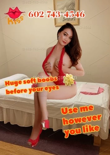 (602)743-4546 is asianand offers nuru massages, asian massage, bodyrubs in Dallas and available for incall on rubrankings 🐱🌹All the girls are warm hearted,kind and horny.No matter what you like,they will serve you like a king.

🐱🌹All girls can do Dongguan service:👠
🍓Girl 1:Tina, 23yrs, Thai.Lick your penis like jelly from top to bottom.Suck on the glans repeatedly until your legs go limp.
🍓Girl 2:Ella, 24yrs, Korean.My panties are soaked, come here quick to taste me
🍓Girl 3:Eva, 22yrs, Japanese.Tease this clit sensually and play with fact labia till it swell and flush, ready to bloom
🍓Girl 4:Yumi, 23yrs, Chinese .giving you a blow job, my saliva and our juice make it easy to realize a sliding friction, swallowing and disgorging, me making your body tremble.
🍓Girl 5:Vivian, 22yrs, Korean.pull your pants down to the knees, give you a quick jack off and make it "cry"
🍓Girl 6:Lulu, 24yrs, Chinese.Spray me all your hot cum and spread it all over my big ass and sensitive nipples.

🐱🌹Tel:602-743-4546