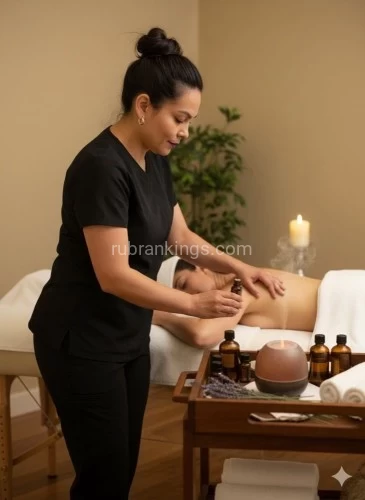 (346)243-6607 is Latinoand offers nuru massages, asian massage, bodyrubs in Houston and available for incall on rubrankings My name is Luz, I am 40 years old, I am a serious, respectful and professional person. I can do 30-minute or one-hour sessions, respecting the time you have paid for, without rush, I DO NOT STEALS YOUR TIME, and I give you a relaxing session with rich aromatic essences, stones and hot towels for a better result, I can also give you couping to remove toxins. I am a specialist in body relaxation, I like to be respected during the session so that we can both end satisfied and happy.
