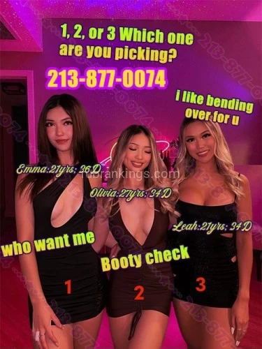 Dallas BodyRubs Offered By (213)877-0074 | Bodyrubs (213)877-0074 is asianand offers nuru massages, asian massage, bodyrubs in Dallas and available for incall on rubrankings 😘😘😘You open this site because you are looking for someone who can fulfill your hidden desires and will turn your fantasy into reality.And I always believe that life is too short to stuck on vanilla sex.So We are here to open the world in all kinds of kinky play that will blow your mind and will answer your thirst for satisfaction.So why settle for less,when you can get more? We are daddys toys and we are your one and only kinky women.So what are you waiting for?
📌Bella:25yrs, 36D📌Chloe:26yrs, 34C
📌Hannah:22yrs, 34C📌Sarah:24yrs, 36D
📌Sophie:24yrs, 34C📌Emma:21yrs, 36D
📌Olivia:27yrs, 34D📌Leah:21yrs, 34D
📌Melody:21yrs, 34D📌Abby:22yrs, 36D
😘😘We do everything in PASSION and i dont give false promises:213-877-0074😘😘