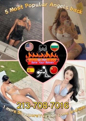 Denver BodyRubs Offered By (213)708-7016 | Bodyrubs (213)708-7016 is asianand offers nuru massages, asian massage, bodyrubs in Denver and available for incall on rubrankings 🏆Guys!!!Your dreaming treasure erotic world gets new gals now🏆
9 gals for different bang styles!
New change of Erotic World:
✅✅:Michelle,Bulgaria,Age 28yrs, 5' 6   ✅✅:Cata,South America,Age 22yrs,5'6
✅✅:Nana,Taiwanese,Age 21yrs,5'7     ✅✅:Joanne,Singapore,Age 24yrs,5'6
✅✅:Rhina,Spanish Age 21yrs,5' 6  
✅✅:Ashely,American,Age 22yrs,5' 6  ✅✅:Melany,Dominican Republic Age 23yrs,5' 6
✅✅:Sol,Colombia Age 23yrs,5' 6        ✅✅:Yaya,Taiwanese,Age 22yrs,5'5         
            
⭐⭐⭐Star Service Feeling:Overwhelming desire,Indescribable bliss,Exquisite sensuality,Intense waves of pleasure.
Call now:213-708-7016