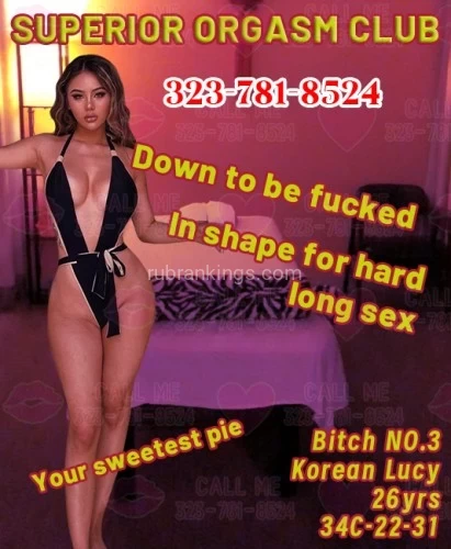 (323)781-8524 is 0and offers nuru massages, asian massage, bodyrubs in Dallas and available for incall on rubrankings 💖🎃3 Asian girls need big cock fucking, drill them hard like rocket, you monster~

💖🎃Need cock now:
💮Thai Mimi: 26yrs, 34C-21-31. Exclusive position: Cowgirl, Reverse Cowgirl
💮Chinese Coco: 25yrs, 34C-20-30. Exclusive position: Legs up Mish, The Lotus
💮Korean Lucy: 26yrs, 34C-22-31. Exclusive position: Butterfly position, V

💖🎃Girls all can do:
🏵Oral-without condom--Deep throat the sweetest cherry mouth and squirt ur white milk into her mouth
🏵Heaven Hand Job--Kneeling and jerking you off, rubbing and squeezing, until white milk spill
🏵Sideways 69--My sweetest cherry mouth give you feeling of warmth and tightness when you suck me hard
🏵Innovative position--professional viginal cum, pound and see it squirt and spray, water your wood

💖🎃Call:323-781-8524