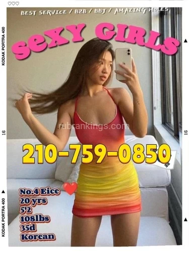 (210)759-0850 is asianand offers nuru massages, asian massage, bodyrubs in Dallas and available for incall on rubrankings Grand opening new manager  

We got 4-5 girls work every day. Change new girls twice a month . 100% for real !

♥️Clean and private rooms

♥️Table shower

♥️Professional massage no rush

♥️Hot tower hot stone relieve your stress

♥️Young pretty sexy skillful open mind and sweet …Guarantee

♥️Everyone is friendly and patient

♥️Easy Parking 

❤️ Enter or call to make an appointment ❤️❤️210-759-0850❤️❤️