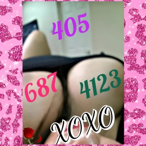 (405)687-4123 offers Bodyrubs in Oklahoma City,Oklahoma (405)687-4123 is ethnicity_Latinoandoffers nuru massages, asian massage, bodyrubs in Oklahoma City and available for service_location_incallon rubrankings Are you craving an escape from the everyday? I’ll make your stress melt away. Let pure relaxation take over. I will transport you into a world of blissful indulgence. My hands will take you on an unforgettable journey, where tension fades, and pleasure takes place 🫠
I love what I do and it shows❣️
That being said. Let me show you what you've been missing, if you haven't experienced MY skills, YOU'RE missing out! I'm a PRO at relieving unwanted tension.
I'm in a nice, clean, relaxing location. Call me today to schedule! 405.687.4123
Please be respectful of my privacy, I will really appreciate it and I promise I am totally worth it 🎯
☆ Same day appointments available for your convenience ☆