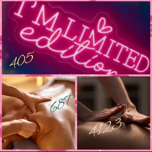 Oklahoma city BodyRubs Offered By (405)687-4123 | Bodyrubs (405)687-4123 is Latinoand offers nuru massages, asian massage, bodyrubs in Oklahoma city and available for incall on rubrankings Are you craving an escape from the everyday? I’ll make your stress melt away. Let pure relaxation take over. I will transport you into a world of blissful indulgence. My hands will take you on an unforgettable journey, where tension fades, and pleasure takes place 🫠
I love what I do and it shows❣️
That being said. Let me show you what you've been missing, if you haven't experienced MY skills, YOU'RE missing out! I'm a PRO at relieving unwanted tension.
I'm in a nice, clean, relaxing location. Call me today to schedule! 405.687.4123
Please be respectful of my privacy, I will really appreciate it and I promise I am totally worth it 🎯
☆ Same day appointments available for your convenience ☆