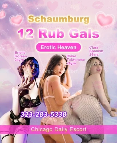 Chicago BodyRubs Offered By (323)283-5338 | Bodyrubs (323)283-5338 is 0and offers nuru massages, asian massage, bodyrubs in Chicago and available for incall on rubrankings Hello guys!Big News!We have 12 Rub gals in China Town + North Chicago + Schaumburg!All new experience!Different gals have different skills,but the same high quality services!If you are tired of being tricked by some fake agencies,you have to come to us!Here are our information:5 gals in China Town-4 gals in North Chicago-3 gals in Schaumburg.
China Town Rub girls:Services:#Doggy style#COF#BBBJ#CIM
Adelaide(Latina,26yrs,34D-26-35).Me kissing and sucking your lips like it's a delicious cake.
Avery(Taiwanese,29yrs,36D-28-35).Cum to play my Boobs and Lick my swollen nipples.
Annabelle(Spanish,24yrs-34B-26-34).Your cock inside me, your body covers me, get warm in doggy way.
Grace(Vietnamese,23yrs,34B-26-36).Meet the 69 expert, watery on both upper mouth and the lower mouth.
Genevieve(Spanish,23yrs,36E-26-34).Show me your tongue skills on my boobs.
North Chicago Rub girls:Services:#Breast Play#Mish#Nuru massage#shower together
Mallory(Vietnamese,22yrs-34C-26-34).Put your face on wet kitty,quickly eat let me scream!
Sage(Thailand,22yrs,34D-27-36).Quickly lick the nut and glans with the sticky saliva until ur milk seeps out.
Eileen(Taiwanese,22yrs,38E-29-37).Puts as much of ur hard cock into my mouth.
Bethany(Korean,26yrs,34B-26-34).My panties are soaked, come here quick to taste me.
Schaumburg Rub girls:BBFS GROUP!!!Services:#BBFS #Heaven Hand Job #Finger the pussy
Brielle(Korean,24yrs,34C-26-34).Queen of Speed' swallows penis hundreds of times per minute.
Blake(Taiwanese,24yrs,36C-26-33).Eat your cock, drink your semen and be your chick.
Clara(Spanish,24yrs-34C-26-35 ).My saliva will be put all over your stick and scrotum.
If you wanna know who can do BBFS,please call us,you will be arranged for everything!
CALL NOW:323-283-5338