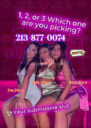 (213)877-0074 is asianand offers nuru massages, asian massage, bodyrubs in Dallas and available for incall on rubrankings 🍆🍆🍆The most trusted agency here providing all services. WE HAVE OVER 10 GIRLS.🍆🍆🍆

🍆🍆🍆Experience the allure of genuine beauty and companionship here🍆🍆🍆
🍆🍆🍆What you see is what you get. Always!  we have also DELUXE , VIP, AND DIAMOND GIRLS🍆🍆🍆

🍎Ava,21yrs,Taiwanese 105lbs🍆
🍓Mia,21yrs,Taiwanese 110lbs🍆
🍎Ella,25yrs,Vietnamese 109lbs🍆
🍓Lily,22yrs,Korean 112lbs🍆
🍎Zoe,24yrs,Korean 110lbs🍆

🍓Ruby,24yrs,Korean 119lbs🍆
🍎Nora,22yrs,Korean 107lbs🍆
🍓Lucy,25yrs,Vietnamese 105lbs🍆
🍎Anna,21yrs,Taiwanese 110lbs🍆
🍓Grace,24yrs,Japanese 112lbs🍆

🍓Offer BBFS, give it a try!🍓

🍆🍆🍆HAVE FUN AND PRACTICE SAFE SEX ALL THE TIME🍆🍆🍆213-877-0074