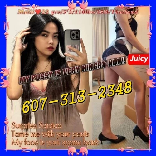 Hot Asian Girls㊙️❤️New!*NEW!! ❤️607-313-2348
