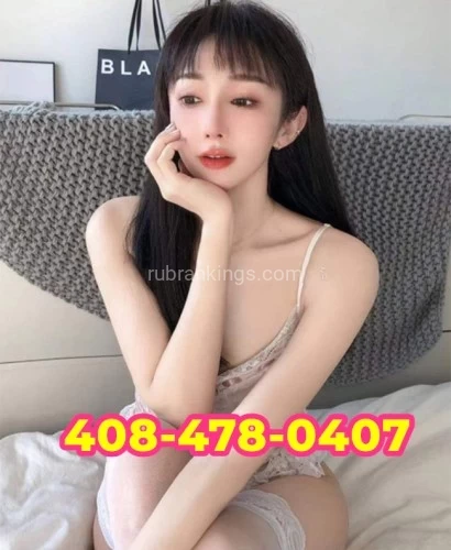 (408)478-0407 is asianand offers nuru massages, asian massage, bodyrubs in San jose and available for incall on rubrankings 🦋I'm fun & freaky very sexy what turns me on is pleasing you first 🍆💦and getting the job done keeping you satisfied.  
🦋Let me make your time with me UNFORGETTABLE! 
🦋I aim to PLEASE I am Discrete & READY to be your sweet treat. 
🦋With a curvy body that will keep you running back for more💦
🦋ALWAYS available to cater to gentlemen, can cum at anytime!

💯REAL PICS 💯OPEN MINDED 💯CLEAN & RESPECTFUL💯PLAYFUL ALL THE TIME

🍌🍌CALL: 408-478-0407
🍌🍌www.joyskincarespa.com