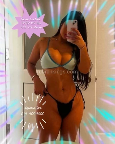 (619)988-7888 is asianand offers nuru massages, asian massage, bodyrubs in San diego and available for incall on rubrankings Grand Opening of Kokoro Spa!

 

15/5 Freeway Intersection near San Diego Bay

 

3280 Main St Suite 2
San Diego CA 92113

 

619-988-7888

 

40 mins $60
60 mins $70

 

Beautiful sweet girls that are very openminded!

 

Located in a quiet strip mall

 

Hours- 8:30 am to 10:00 pm