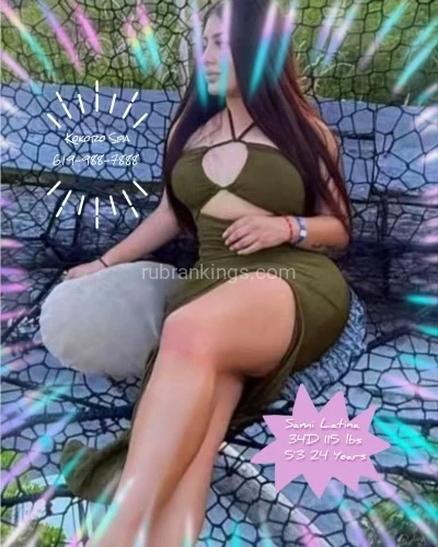 (619)988-7888 is asianand offers nuru massages, asian massage, bodyrubs in San diego and available for incall on rubrankings Grand Opening of Kokoro Spa!

 

15/5 Freeway Intersection near San Diego Bay

 

3280 Main St Suite 2
San Diego CA 92113

 

619-988-7888

 

40 mins $60
60 mins $70

 

Beautiful sweet girls that are very openminded!

 

Located in a quiet strip mall

 

Hours- 8:30 am to 10:00 pm